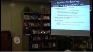 Cochlear Implants, Language Acquisition, and Speech Intelligibility