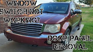 Avoid Costly Repairs with Aspen Window Switch Replacement |  Door Panel Removal #chrysler