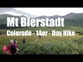 Hiking Mt. Bierstadt - Easiest 14er in Colorado