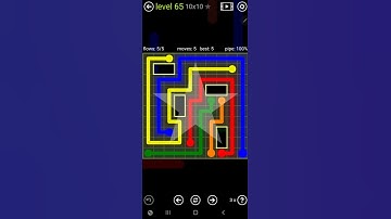 How To Solve Flow Free Scattered Pack Level 65 10x10 Board Harder Walk Through Solution Walkthrough