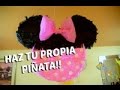 Cómo hacer una piñata de minie fácil y económica - DIY