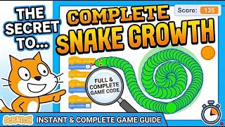 How to Make a Snake Game in Scratch | Tutorial  #scratch