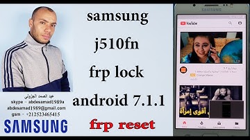 samsung j510fn frp lock android 7.1.1 GOOGLE ACCOUNT BYPASS