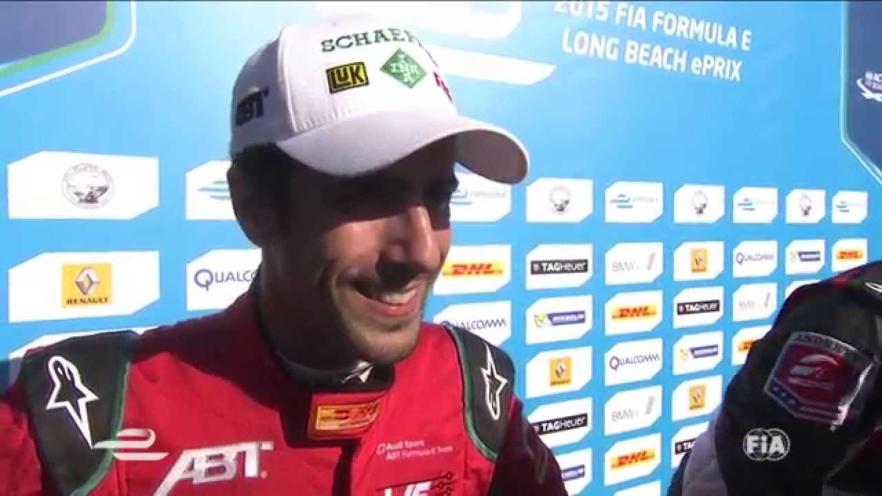 abb formula e nyc Long Beach ePrix - Lucas di Grassi post-race interview