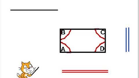 PROPERTIES OF RECTANGLE USING SCRATCH ANIMATION