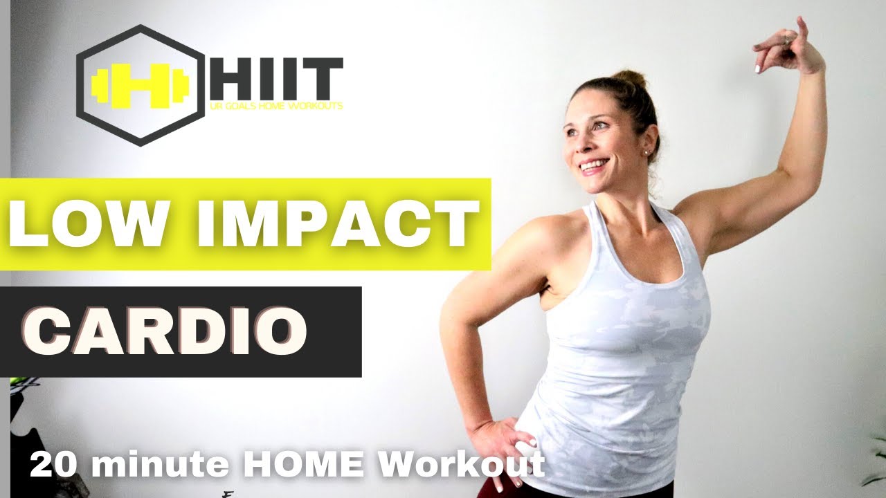 Fat Burning LOW IMPACT Cardio Home Workout YouTube