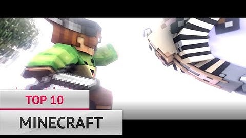 ✊ BRUTAL ✊ TOP 10 MINECRAFT INTRO ANIMATIONS