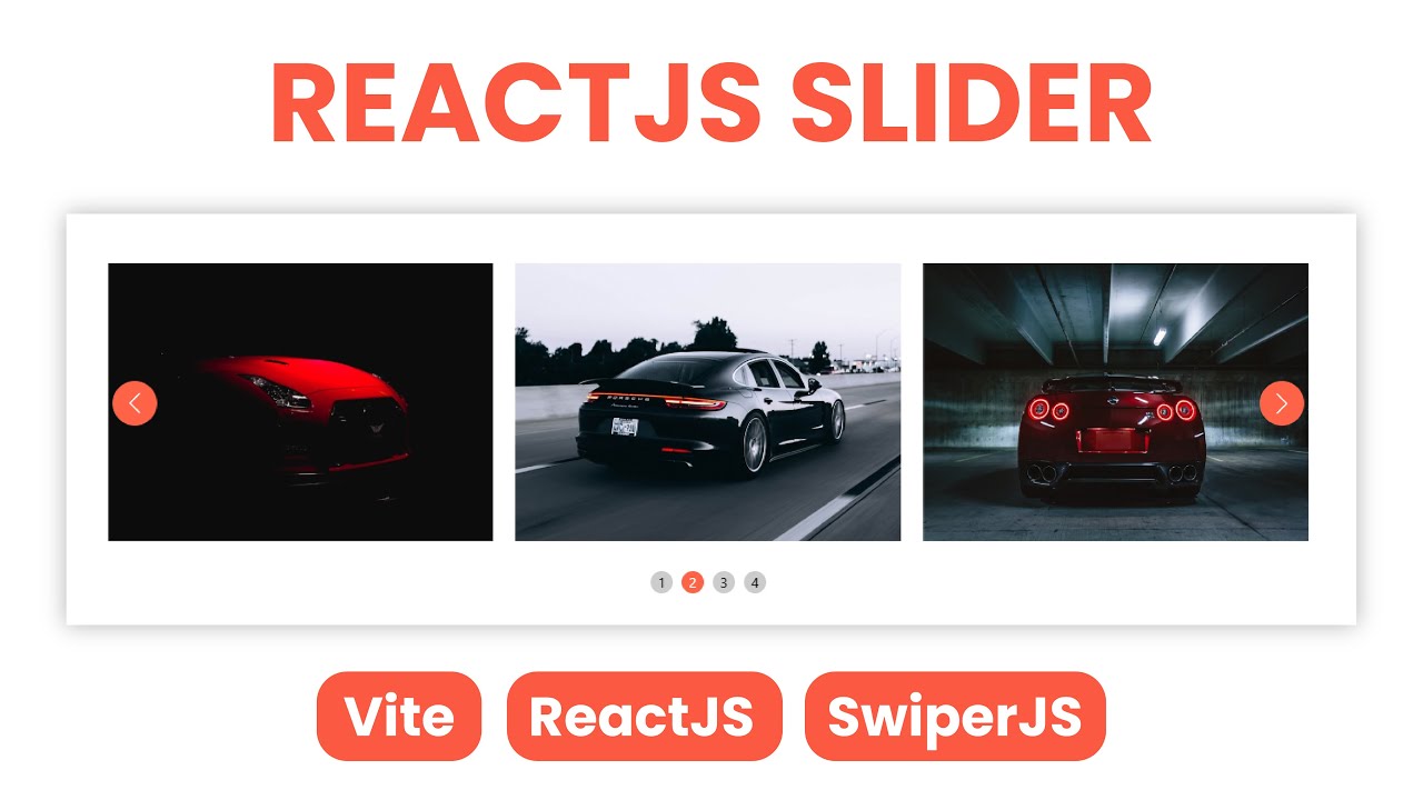 ReactJS Project #5: Membuat Slider Gambar Keren dengan SwiperJS | React Image Slider Tutorial
