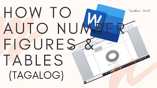 Famous How to Auto Number the Captions for Tables & Figures | (for Research papers, Reports, etc.) Profile
