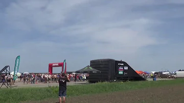 Hujber Péter, freestyle motocross bemutató, részlet, Kunmadaras, 2018., v180501-2-070