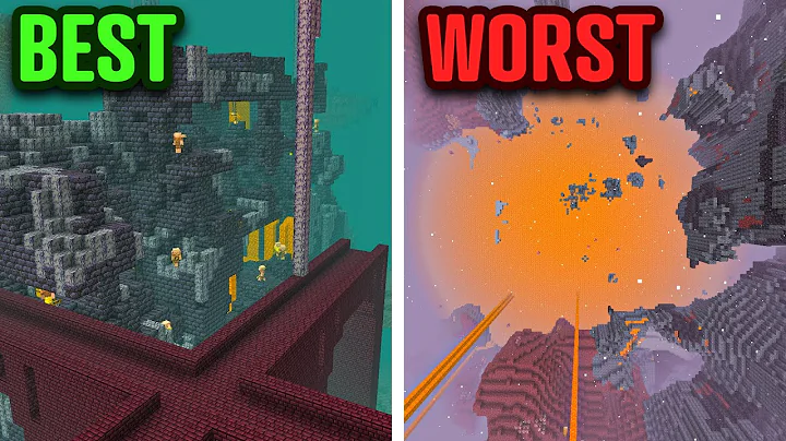 Speedrunning the BEST and WORST Minecraft Seeds