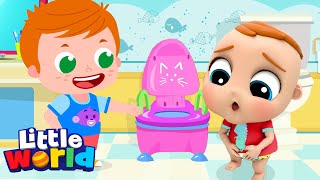 Potty Training Song | Kids Songs \& Nursery Rhymes by Little World