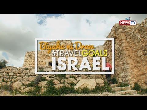 Biyahe ni Drew: #TravelGoals Israel  (Full episode)