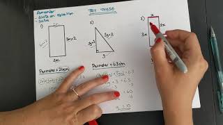 Forming equations with perimeter