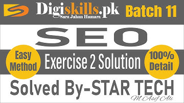 Digiskills SEO hand on Exercise 2 Batch 11 | SEO Exercise 2 batch 11 | Batch 11 SEO Exe2 Dgskill