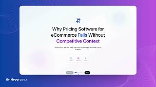 Why Pricing Software for eCommerce Fails Without Competitive Context