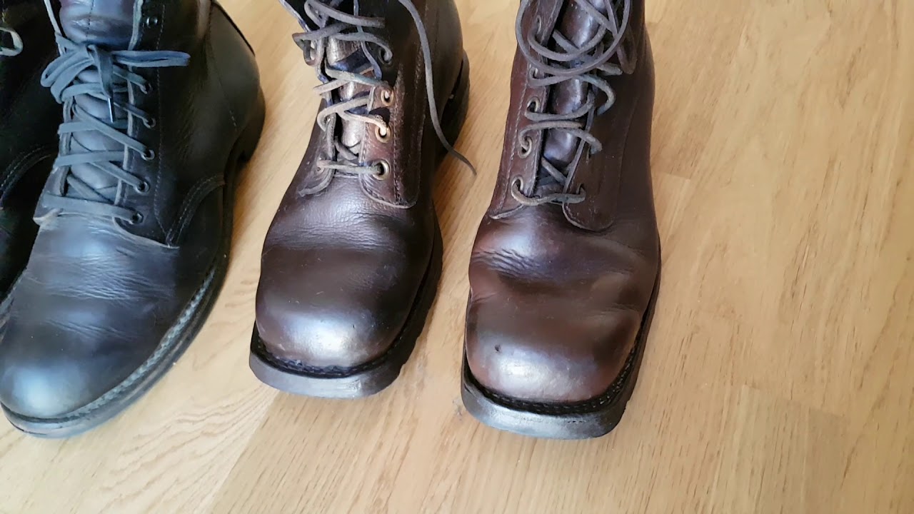 swedish combat boots