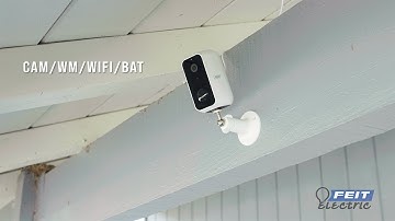 How to Install and Connect the Feit Electric Smart Outdoor Battery Powered Camera