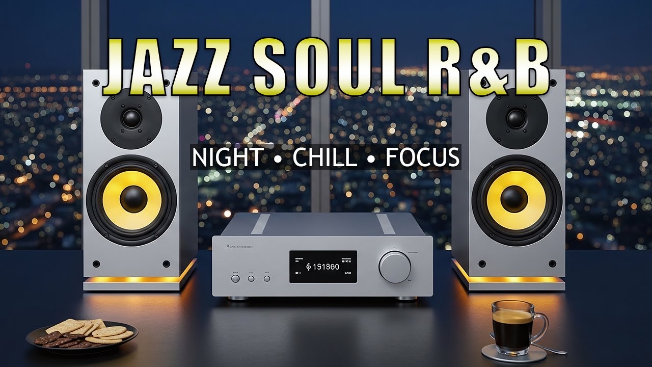 【R&B Soul LoFi】Warm Chillout Jazz & Soul – Smooth Instrumental No Vocals for Late Night Relaxation