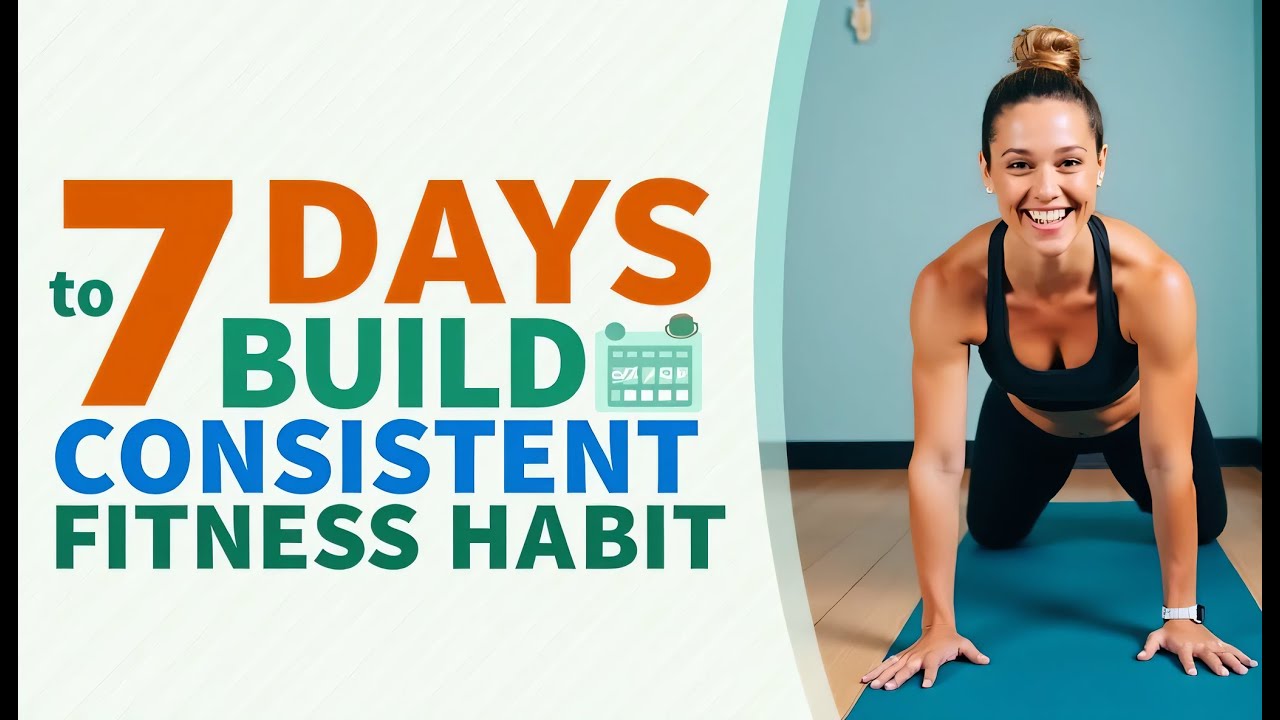 How to Build a Consistent Fitness Habit in 7 Days - YouTube