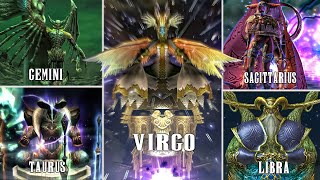 [4K60] ALL 13 ZODIAC SIGNS SUMMONS/ESPERS ULTIMATE ATTACK - Final Fantasy 12 Zodiac Age 2023