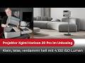 Projektor Xgimi Horizon 20 Pro im Unboxing: Klein, leise, verdammt hell mit 4.100 ISO Lumen