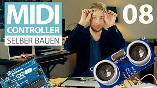 MIDI-Controller selber bauen (E08) Ultraschall-Sensor HC-SR 04 mit Arduino Tutorial