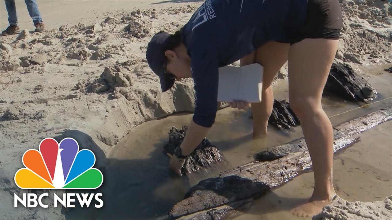 Erosion Reveals 1800s Shipwreck On Florida Beach
