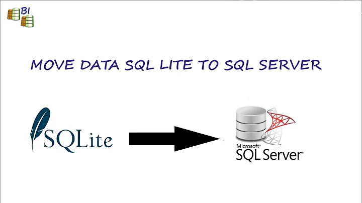 SQLite to MS SQL Server connection