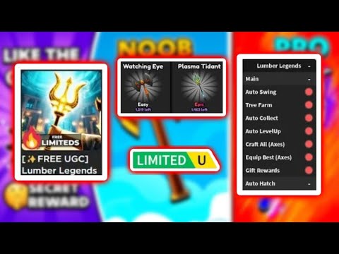 ✨FREE UGC] Lumber Legends Simulator - Roblox