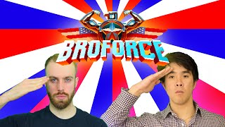MURICA!! | Broforce Gameplay Let's Play CO-OP!