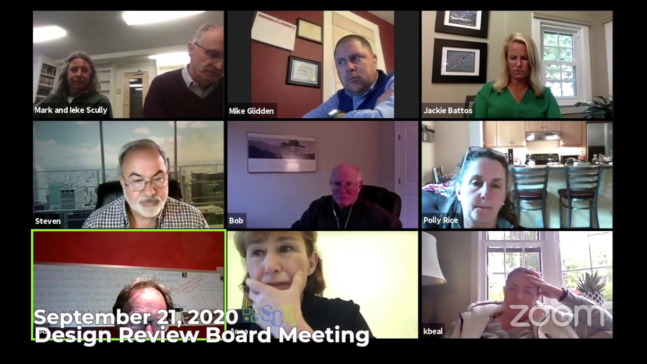 Design Review Board Meeting September 21, 2020 - YouTube