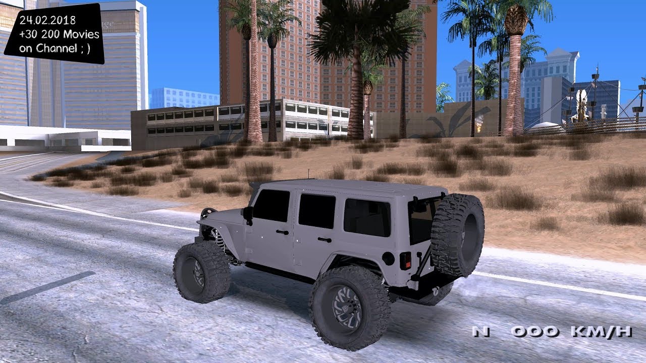 Jeep Rubicon 2012 V3 Grand Theft Auto San Andreas GTA SA MOD _REVIEW -  YouTube