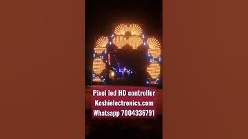 Pixel led HD gate controller #pixelled #pixeledcontroller #shortsvideo #koshielectronics