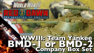 Review | BF BMD Company Box Set 1/100 (15mm) - TSBX31 | Red Dawn - WWIII: Team Yankee
