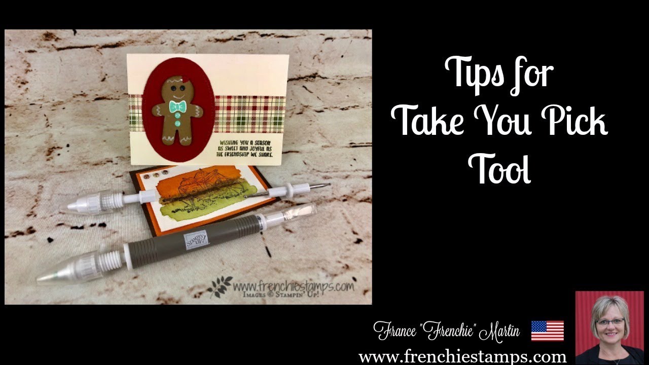 Take Your Pick Tool Tips - Frenchie Stamps