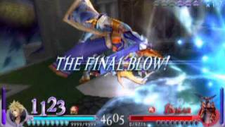 Dissidia Final Fantasy - Cloud Vs All Villains