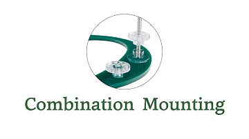 How to Combo Mount Letters