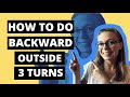 HOW TO TURN: Backward Outside 3 Turns - BIGGEST MISTAKE REVEALED!  || Shelly Skates