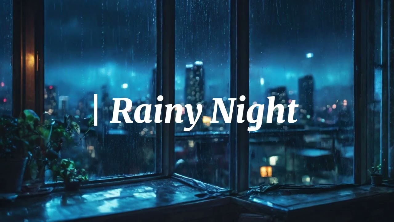 Chill With Rainy Night Lofi 🌙🌧 Relaxing Beats 🎧