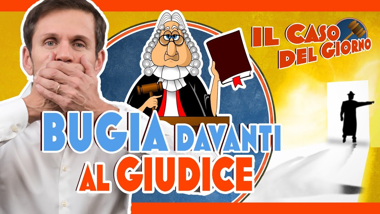 Dire una BUGIA davanti al GIUDICE per tutelare il posto di lavoro  | Avv. Angelo Greco