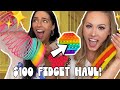 HUGE $100 FIDGET HAUL! 🤑😱 FT NICHOLE JACKLYNE