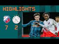 Highlights Jong FC Utrecht - Jong Ajax | Jong Ajax keihard onderuit | Keuken Kampioen Divisie
