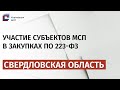 Семинар МСП / Свердловская область