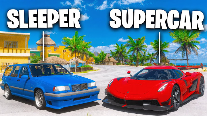 Forza, But It's Supercars vs Sleepers... (ft. Goosiest)
