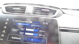 2017 crv display flicker