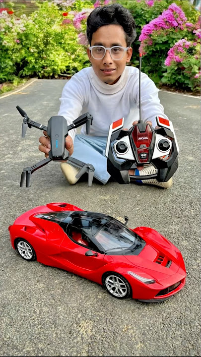 Rc Drone and Big Rc Lamberghini Unboxing🔥