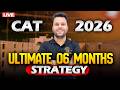 6 Months to CAT 2026 ➤ Can You Still Crack CAT Starting June? Live Session with Udit Saini