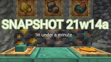 Taking a Look at Snapshot 21w14a