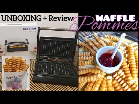 WAFFLE STICK MAKER von SEVERIN || UNBOXING with REVIEW #severin #germany